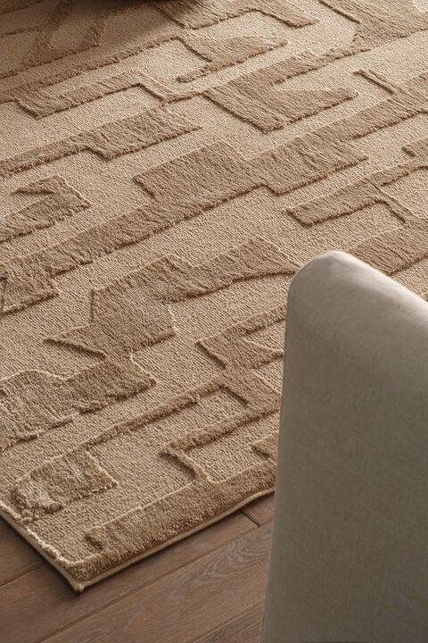 Calix by Nikki Chu Demir Irish Cream 8'10" x 12' Rug