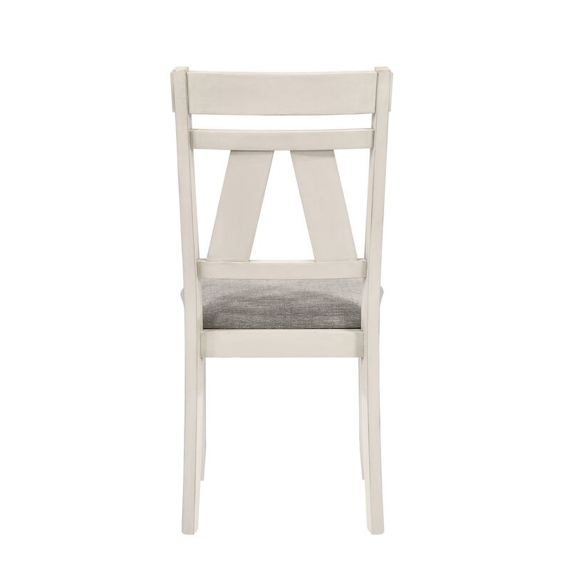 New Classic Furniture Maisie Wood Side Chair in White (Set of 6)