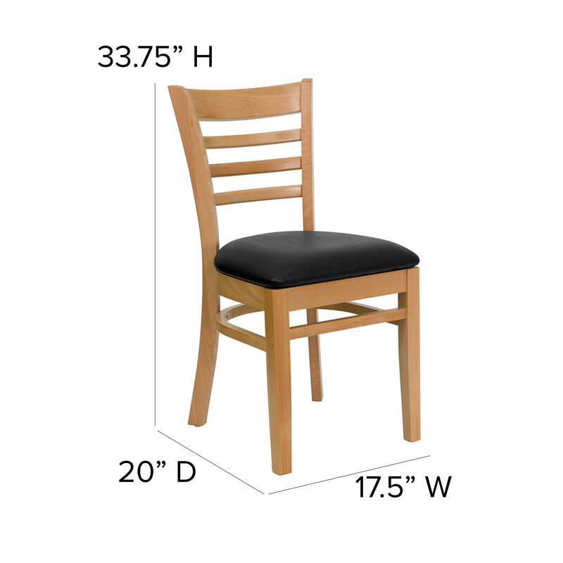Wood Restaurant Chairs image number 4