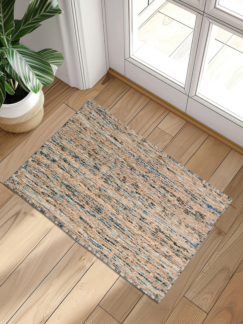 Sahara SA1 Blue 2' x 3' Rug