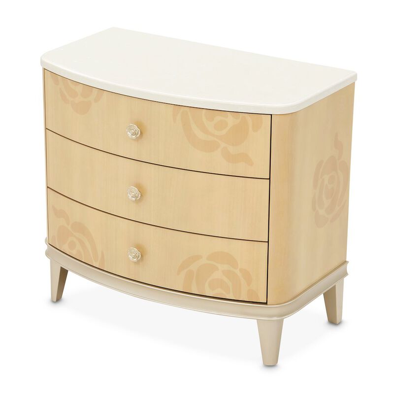 Camellia Field Nightstand - Caramel image number 0