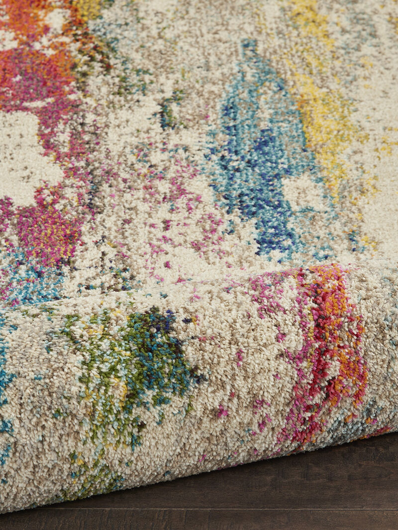 Celestial CES12 Ivory/Multicolor 2' x 6' Rug