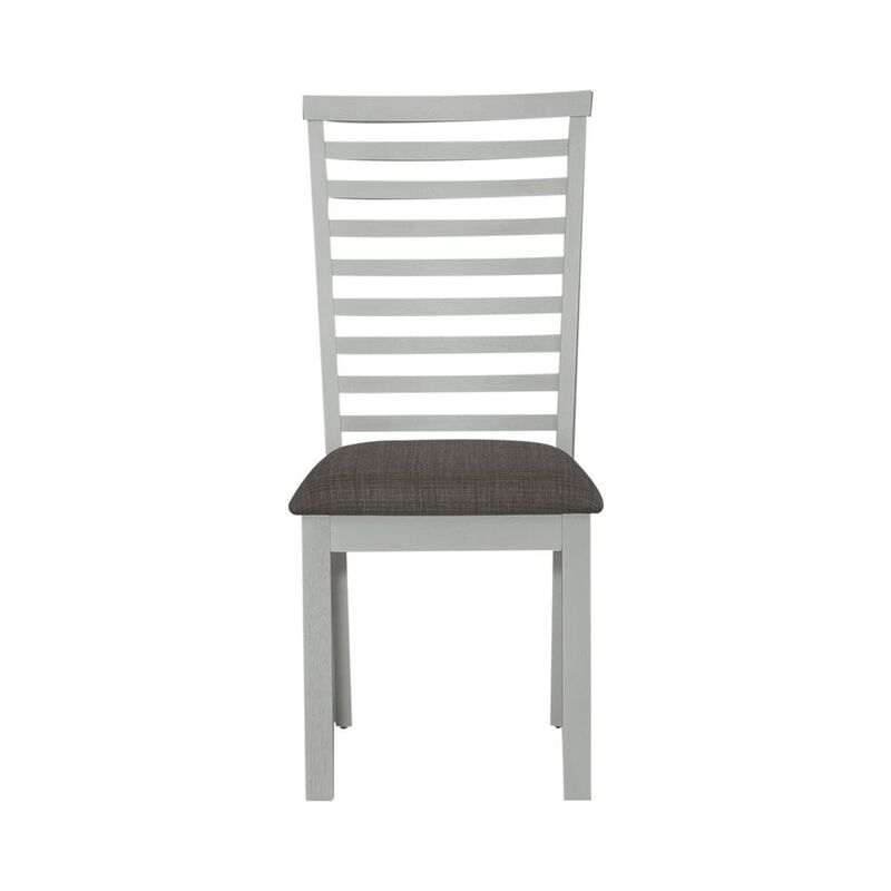 Liberty Furniture Uph Ladder Back Side Chair (RTA) - Set of 2 Transitional White image number 6