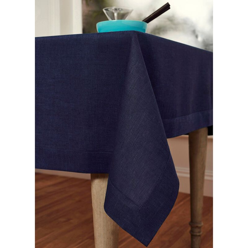 Solino Home Athena 100% Linen Tablecloth &ndash; Handcrafted, Machine Washable, Perfect for Holiday and Everyday Dining