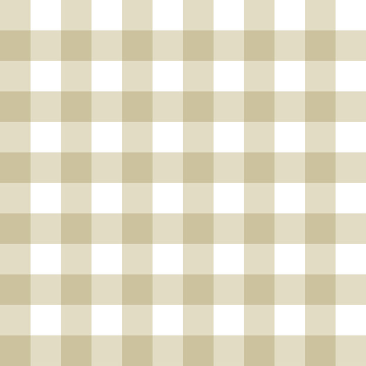 Little Explorers 2 Check Plaid Beige Wallpaper 12377