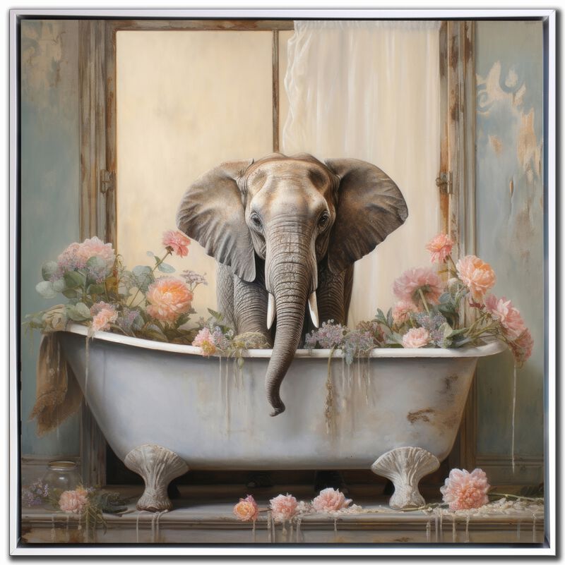 Bathroom Elephant Joy image number 0