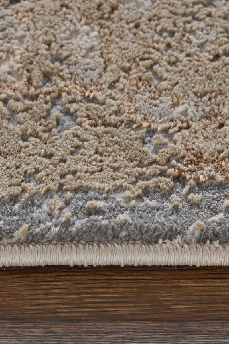 Aura 3567F Beige/Gold 9'2" x 12' Rug image number 7
