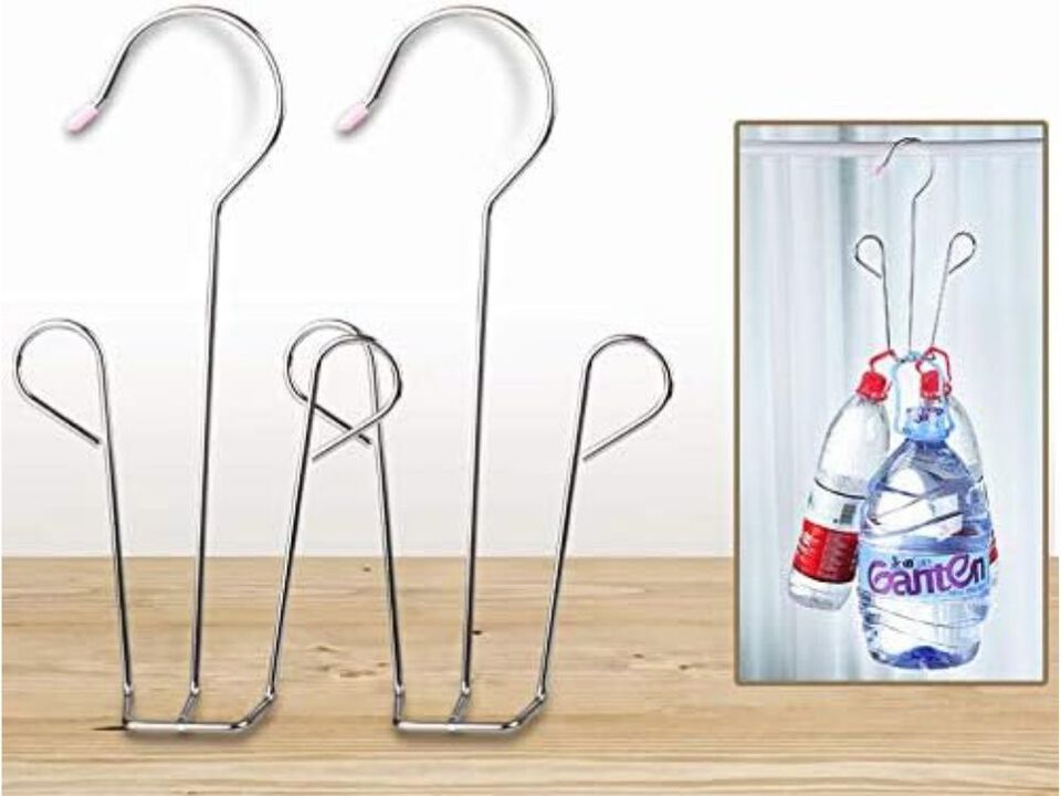 Stainless Steel Shoe Organizer Closet Storage 5 Pack Shoes