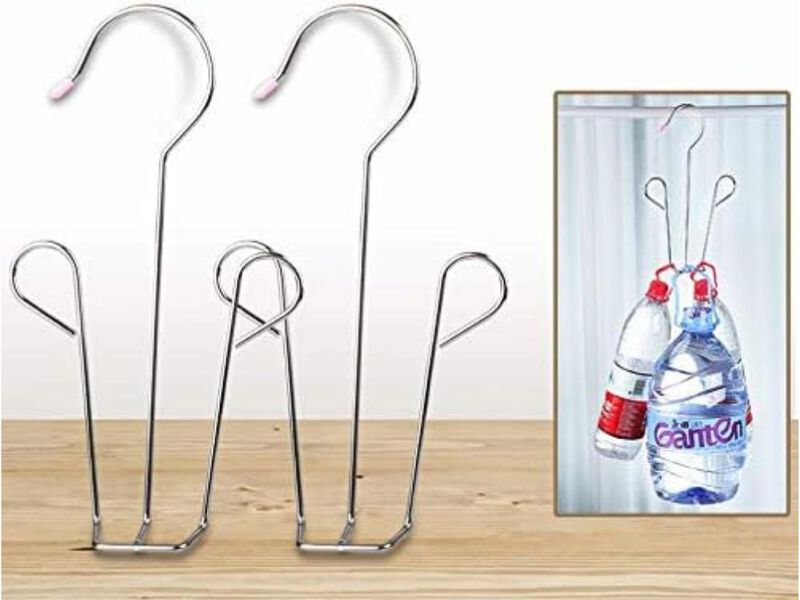 Stainless Steel Shoe Organizer Closet Storage 5 Pack Shoes image number 1