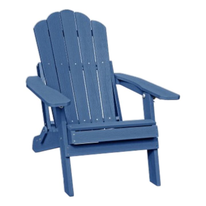 Hivvago Durable Adirondack Chair with Reclining Design