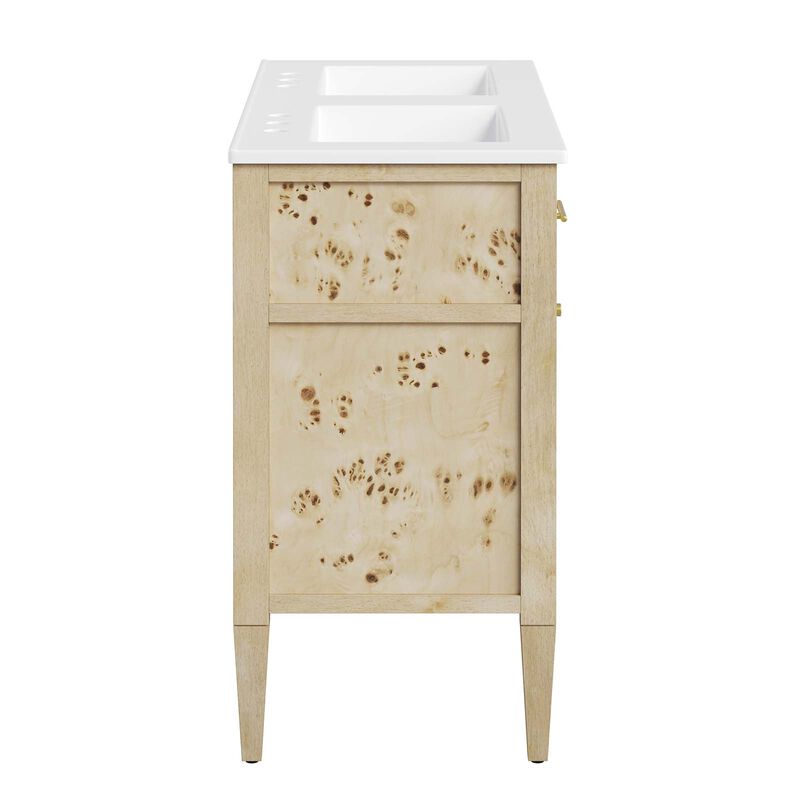 Elysian 48" Double Sink Bathroom Vanity image number 3