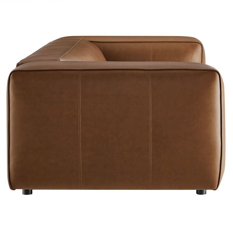 Auren Upholstered Vegan Leather Sofa image number 5