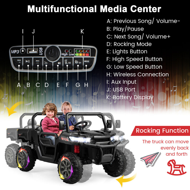 12V Ride On Toy Dump Truck image number 6