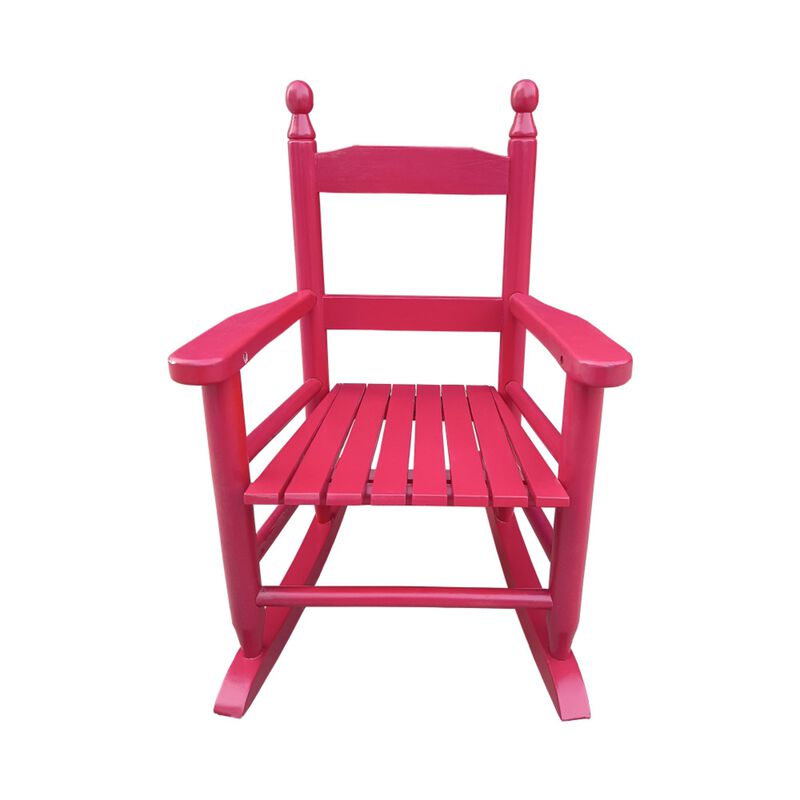 Kumker Kids Solid Wood Rocking Chair image number 2