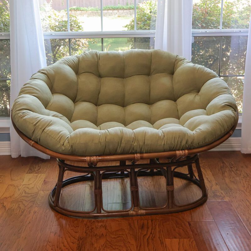 Rattan Double Papasan Chair Frame Only