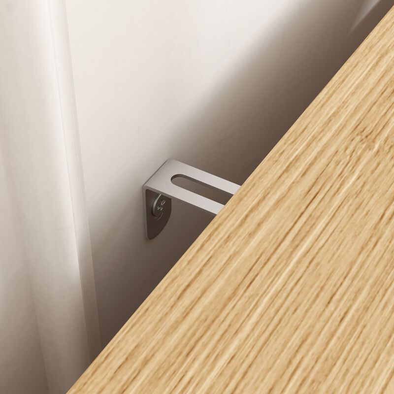 Kiple  Modern Fluted Sideboard Buffet Cabinet image number 6