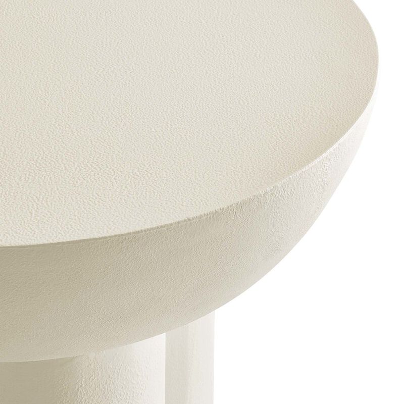 Caspian Round Concrete Side Table image number 6