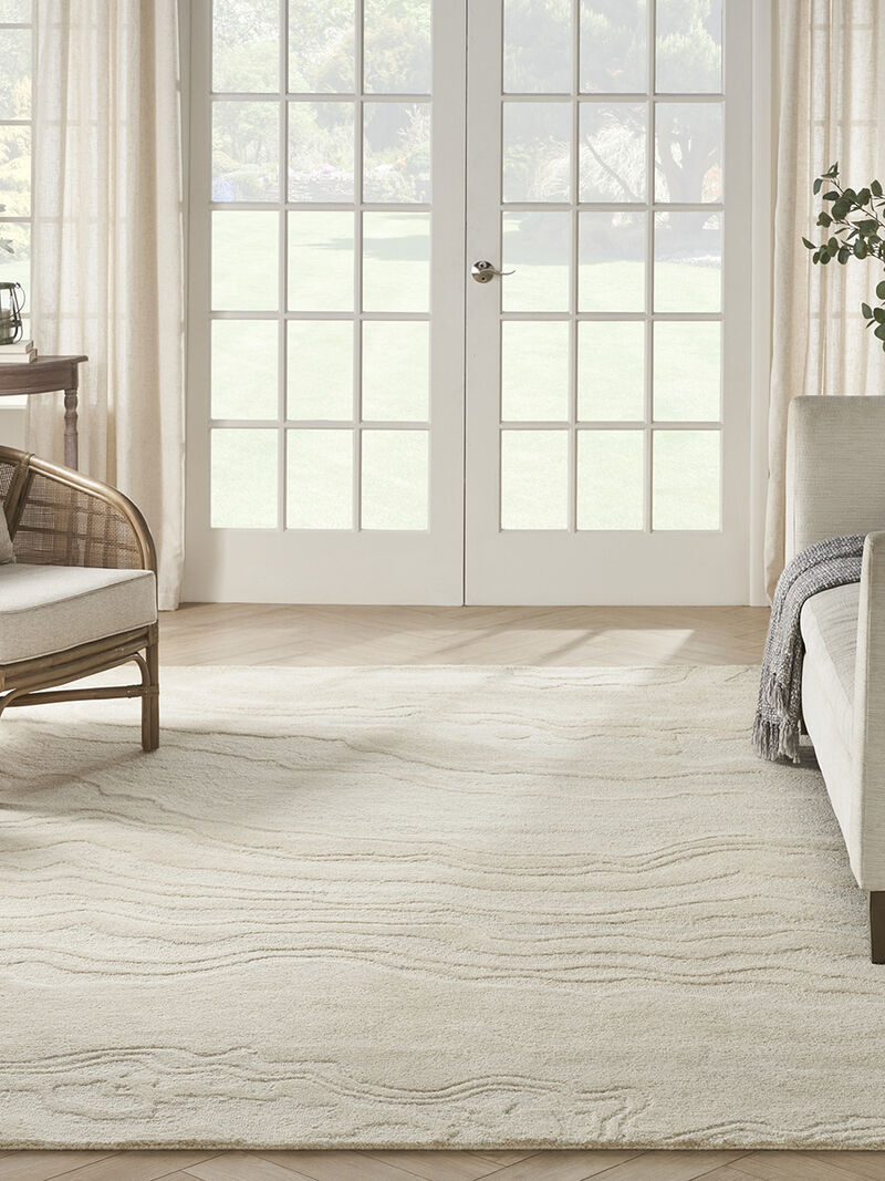 Graceful GRU01 Ivory 8'6" x 11'6" Rug