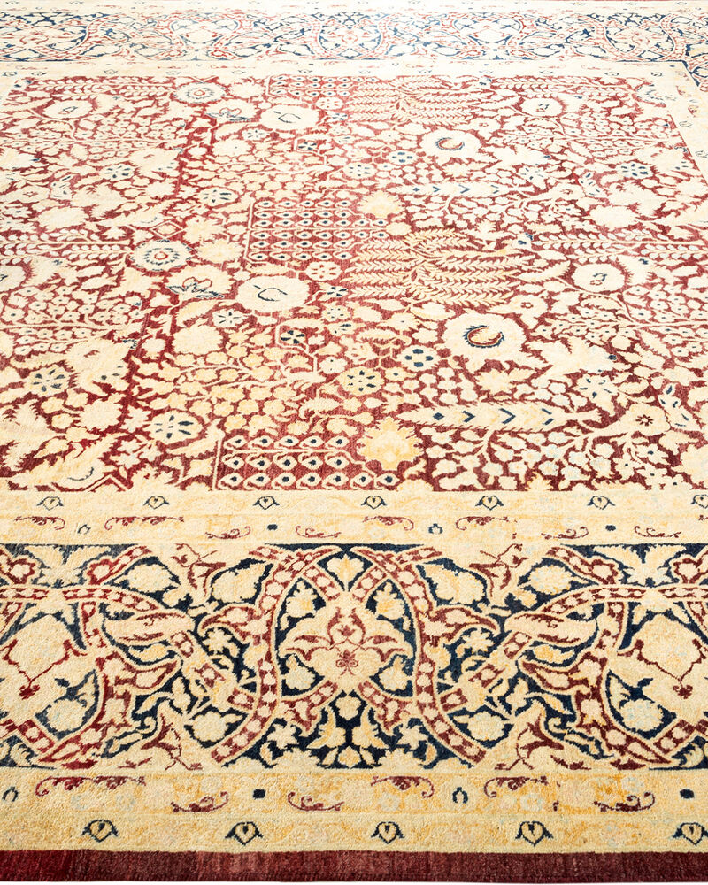 Mogul, One-of-a-Kind Hand-Knotted Area Rug  - Red, 8' 0" x 8' 3"