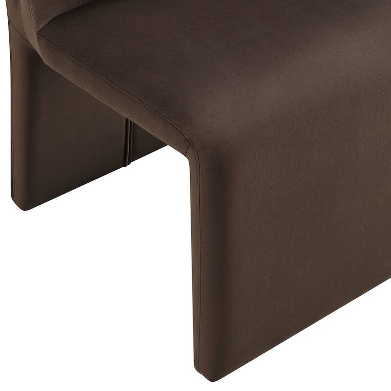 Emory Upholstered Performance Velvet Dining Side Chair image number 6
