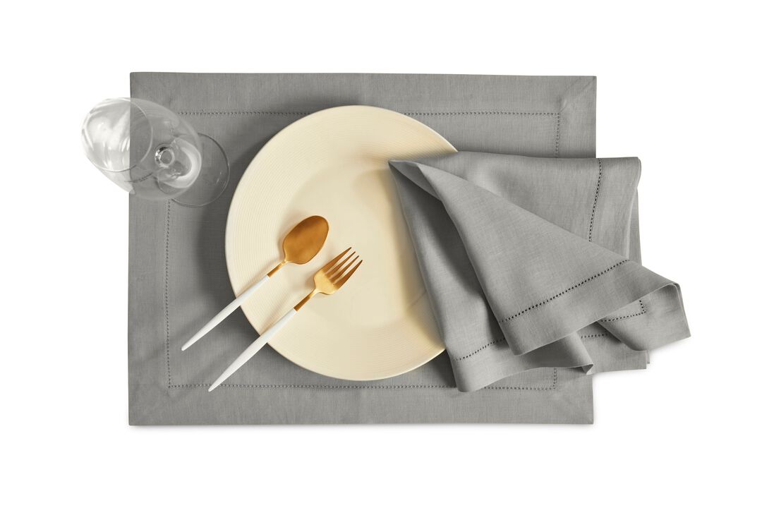 Linen Dinner Napkins - Sonoma Hemstitch