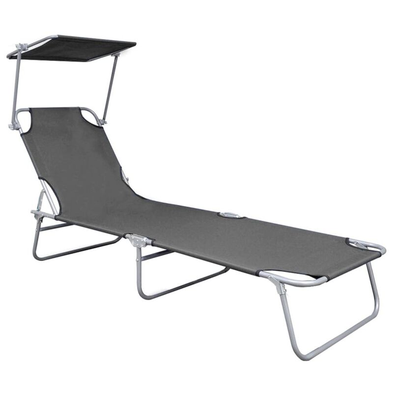 Sunlounger Gray
