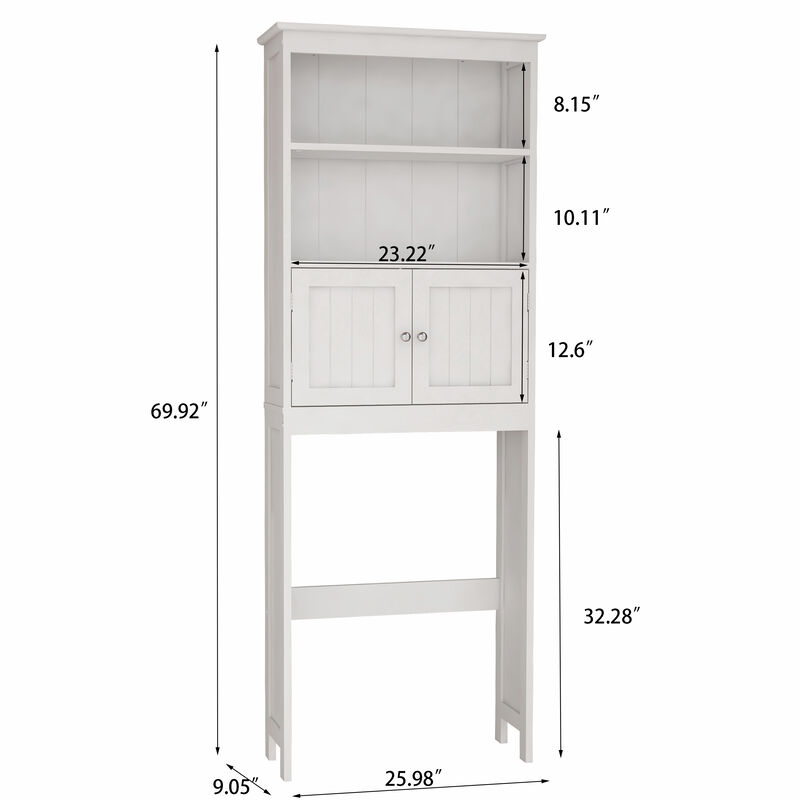 Wipirn Bathroom Spacesaver Storage Shelf image number 6