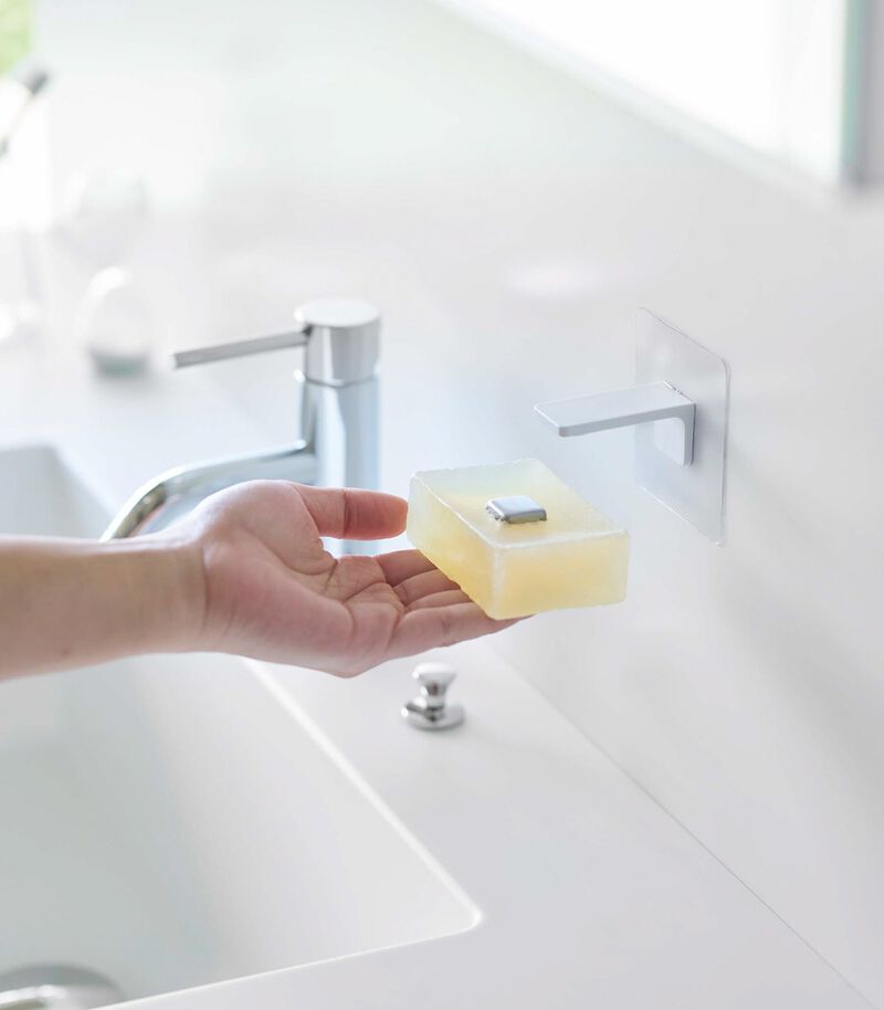 Traceless Adhesive Magnetic Soap Holder image number 5