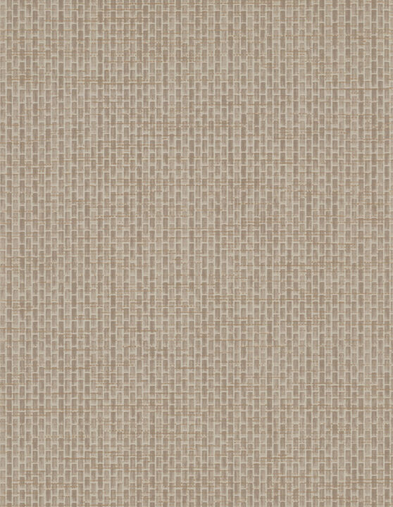 Petite Metro Tile Beige Wallpaper
