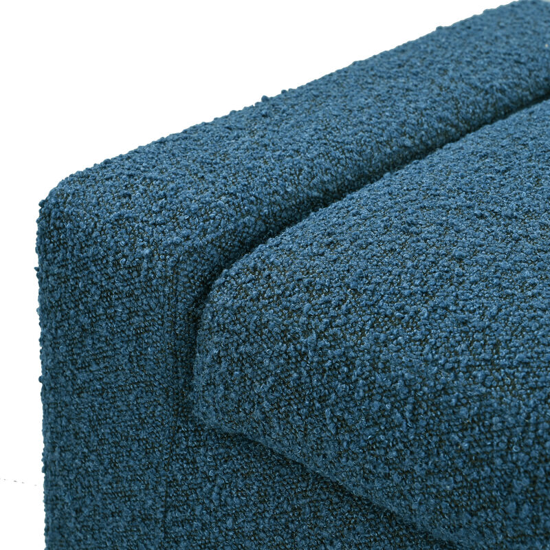 Merax Ottoman Bench Textured Fabric Rectangular Design