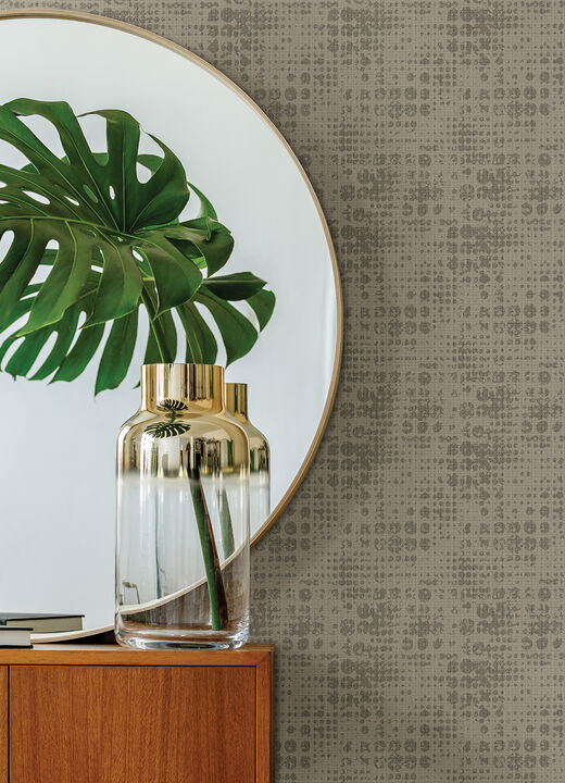 Celeste Gold Geometric Wallpaper (Double Roll)