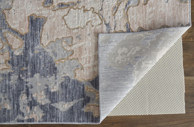 Laina 39G8F Tan/Blue 7'10" x 9'6" Rug