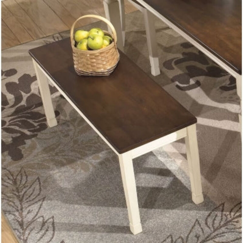 Modern Wooden Kitchen Bench with Comfortable Seating