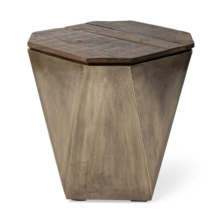 Solid Hardwood End Table &ndash; Elegant & Sturdy Design