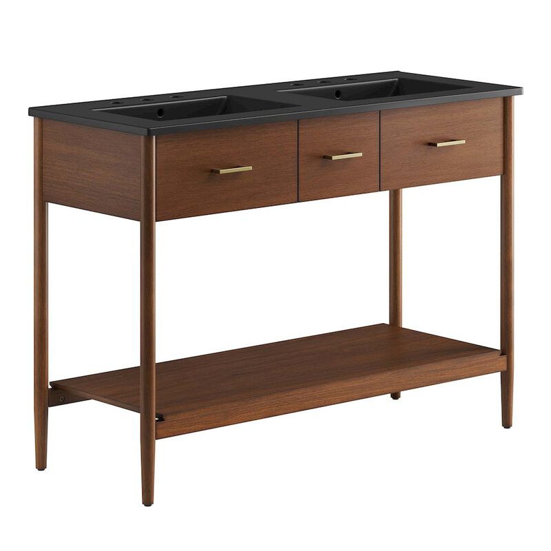 Zaire 48" Double Sink Bathroom Vanity image number 0