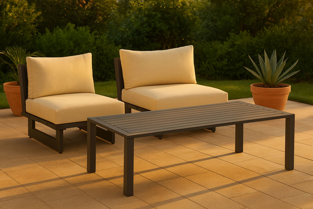Meridian Furniture Maldives Outdoor Patio Coffee Table