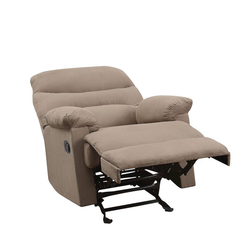 Plethoria Home Pillow Top Arms Recliner with Tufted Back