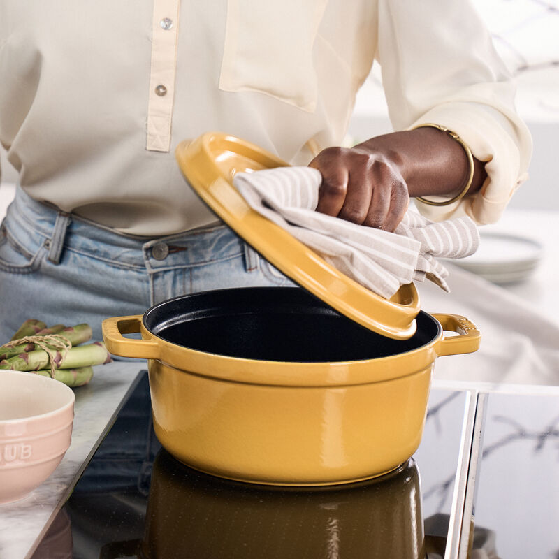 Staub Cast Iron 7-qt Round Cocotte