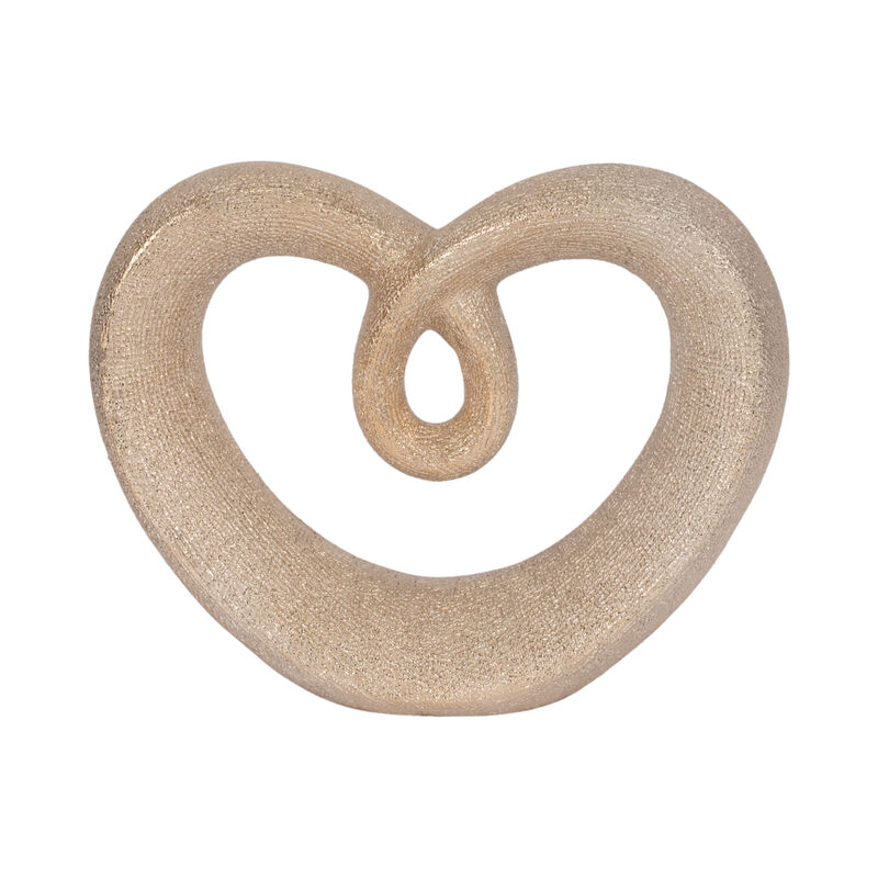 Beaded Heart Sculpture