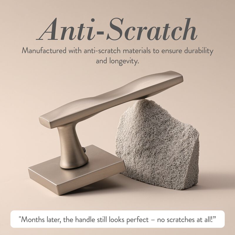 Essex Combined Modern Interior Door Handle (Privacy/Passage) image number 3