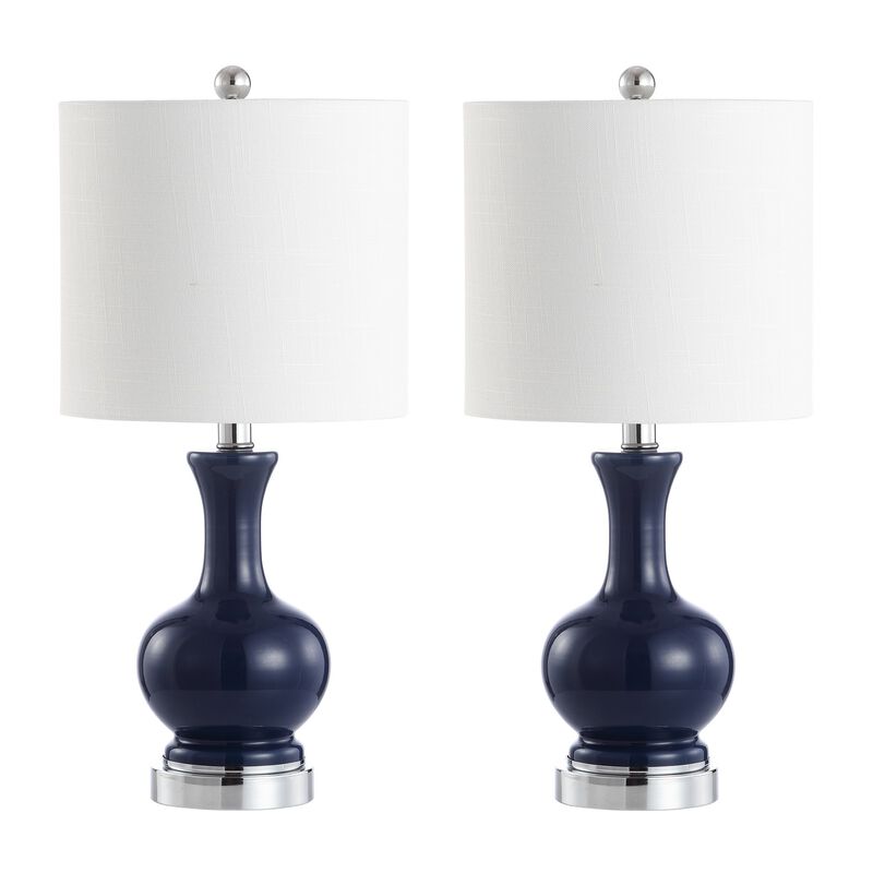 Cox Glassmetal LED Table Lamp (Set of 2)