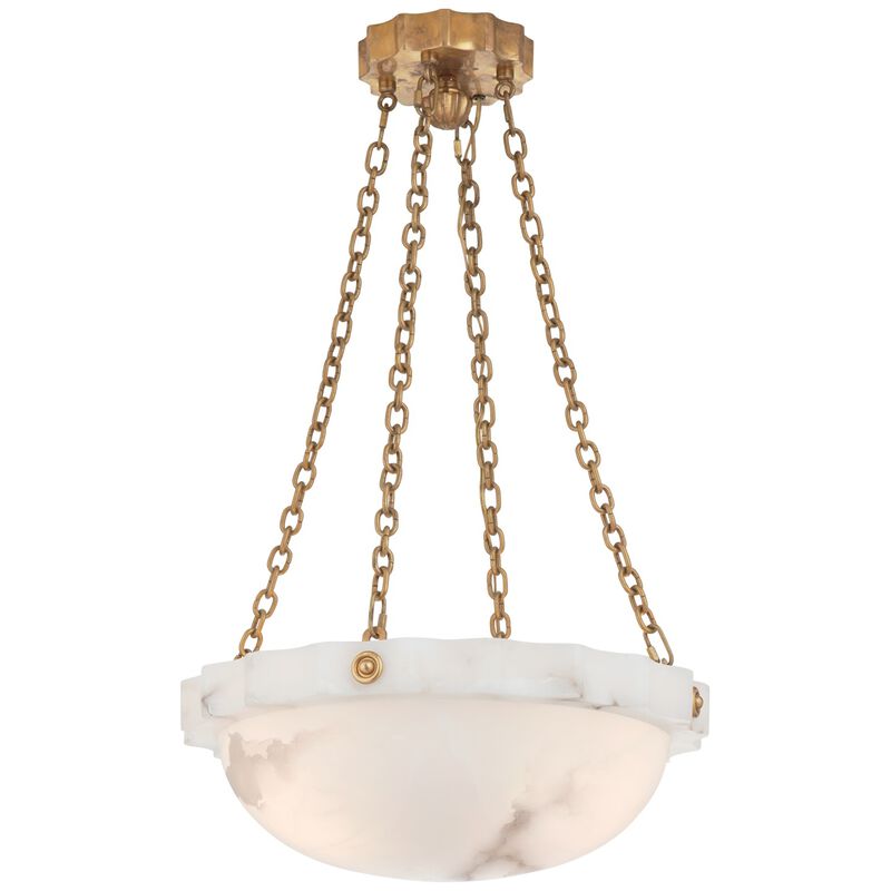 Fluted Band Medium Chandelier