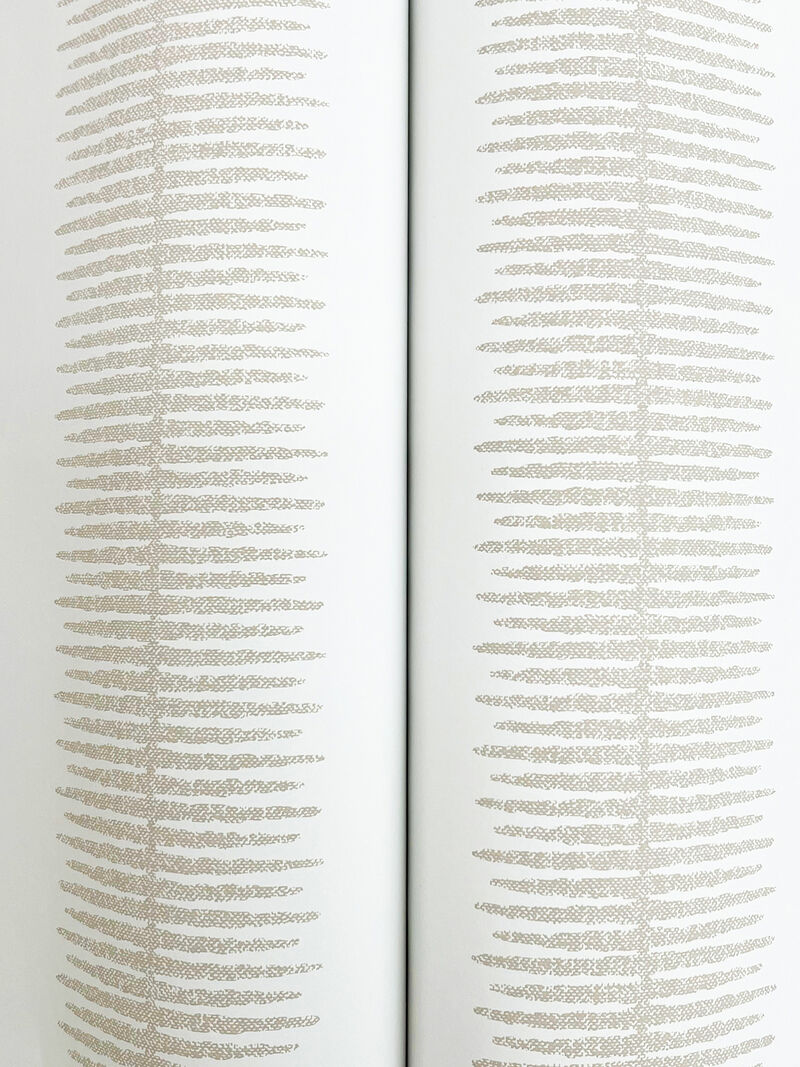 Tandem Stripe Taupe Wallpaper (Set of 2) image number 1