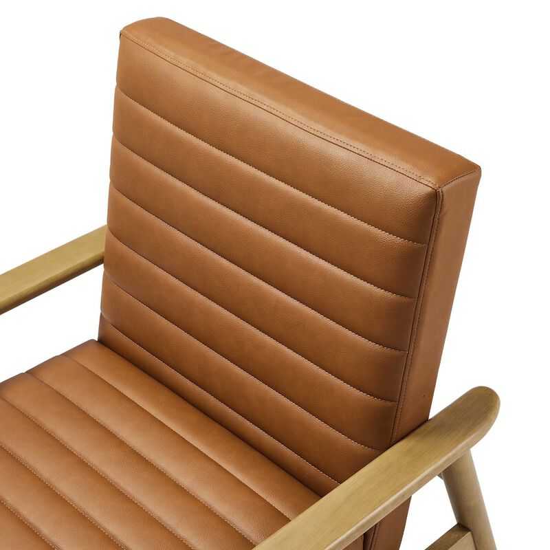 Jensen Vegan Leather Accent Chair image number 6