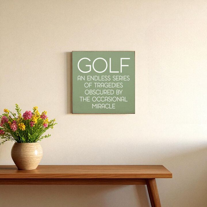 Golf Funny Wooden Sign Rustic Golf Wall Decor Gift for Golf Lovers