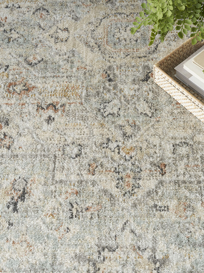 Oushak Home OUS02 Light Gray 5'5" x 7'3" Rug