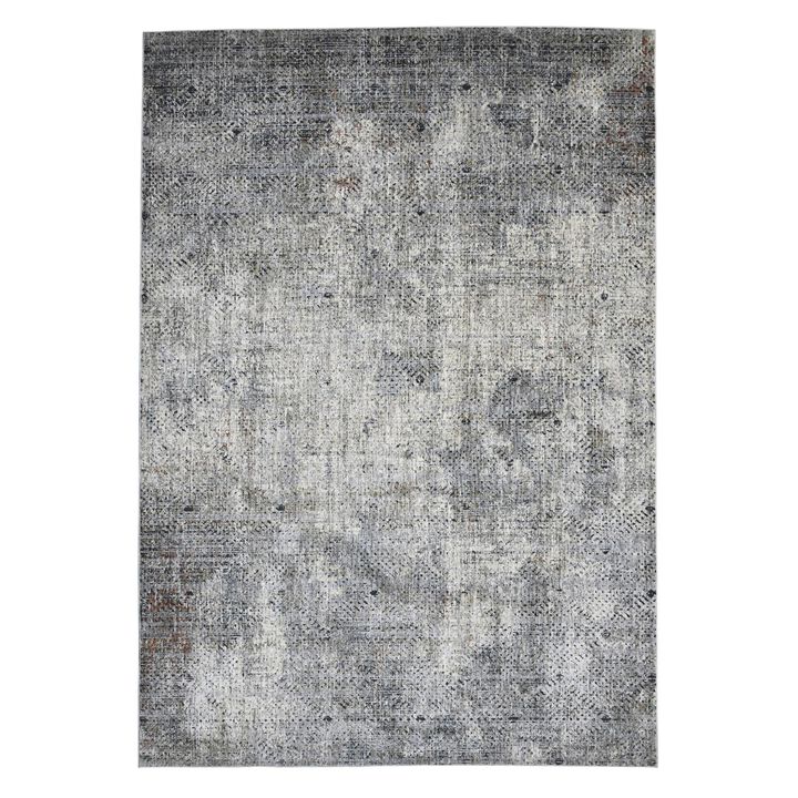 HomeRoots Abstract Area Rug