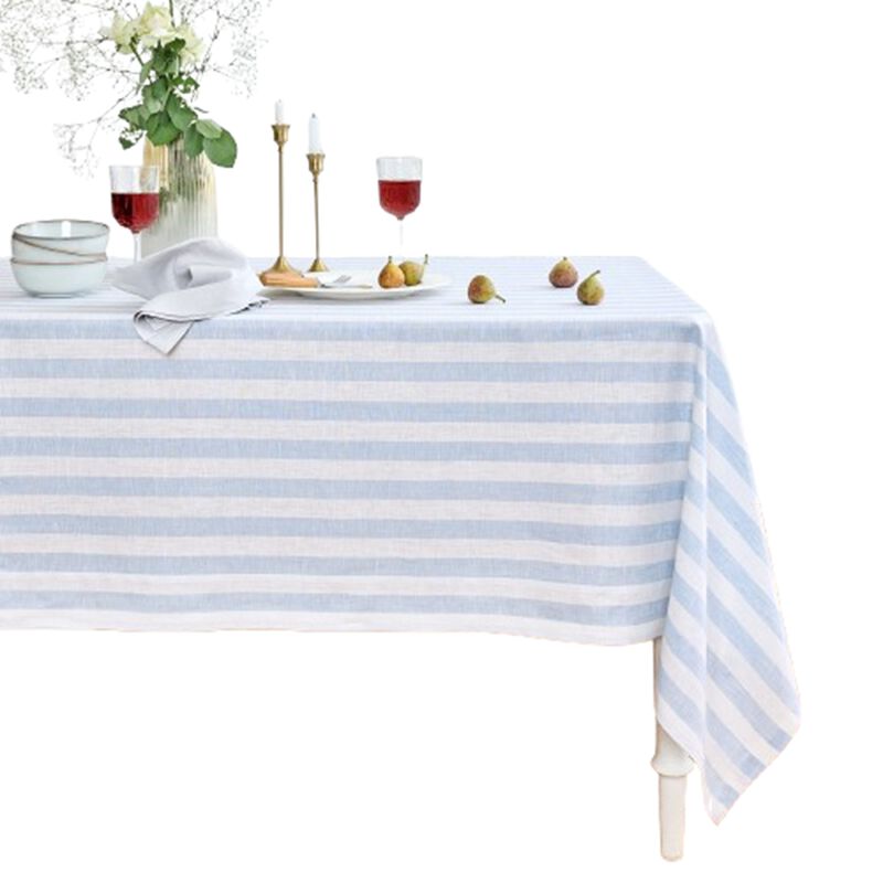 Linen Tablecloth - Sorrento Stripe