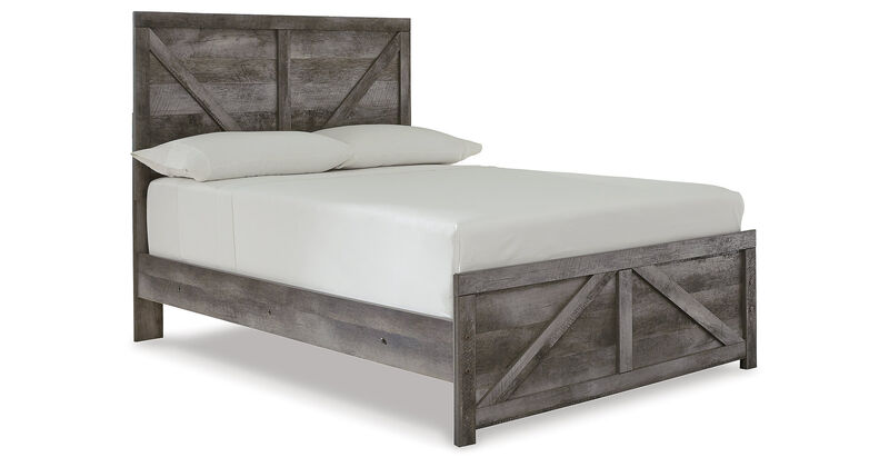 Wynnlow Full Crossbuck Panel Bed image number 0