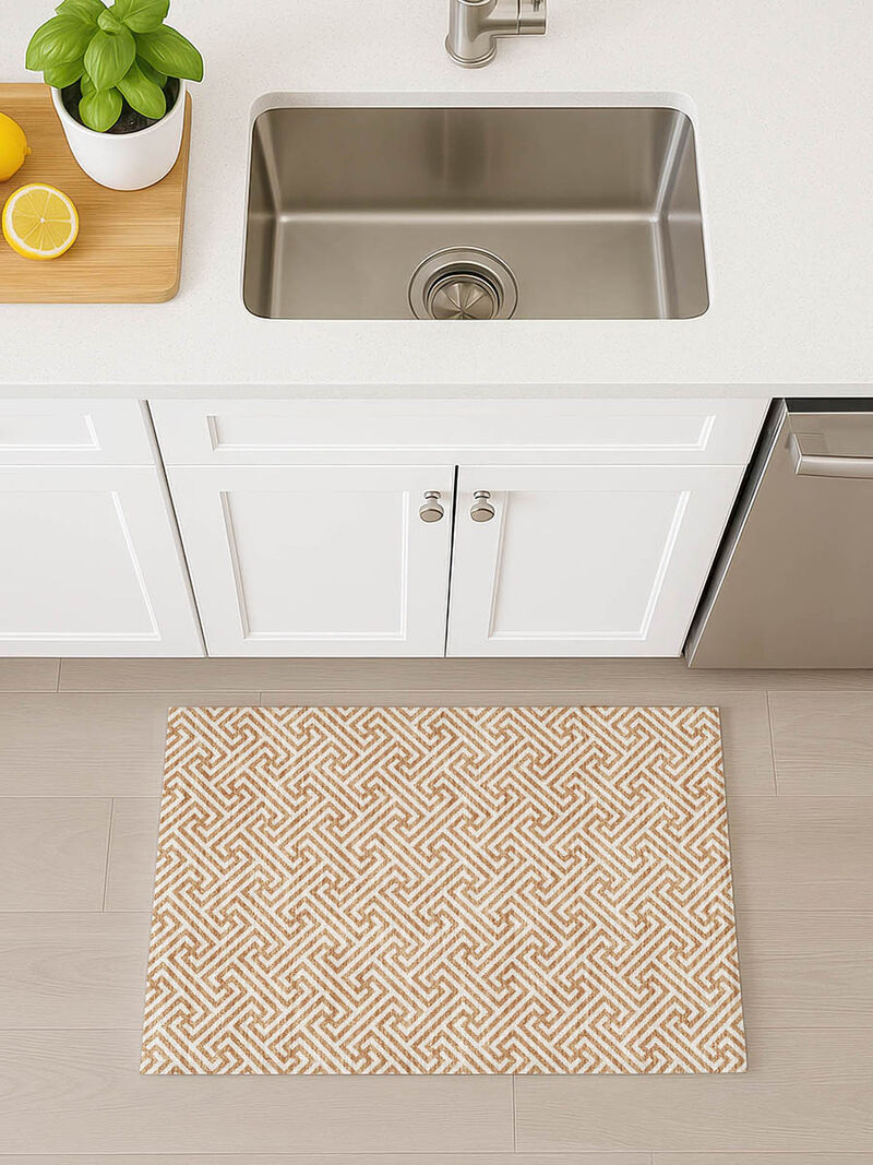 The Reserve TR5 Copper 20" x 30" Rug image number 1